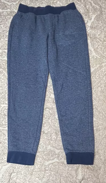 Athletic Works Youth XXL 18 Navy Blue Sweatpant Joggers Excellent Used Condition