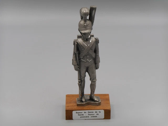 Figurine étain "Les étains Du Prince" - Grenadier D'Oudinot, Drapeau 1er Bataillon 4e Demi-brigade, Occasion Bon état
