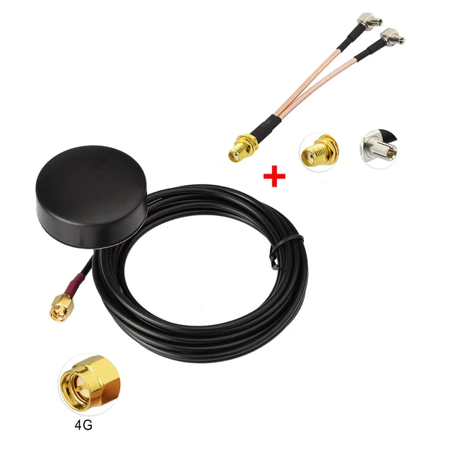 Omni 4G LTE Antenna Screw Mount &TS9 for Netgear NIGHTHAWK M1 MR1100 mobile WiFi