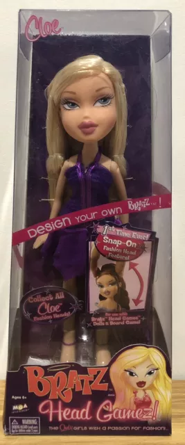 BRATZ CLOE HEAD Gamez Doll NEW In Box 130.00 PicClick AU