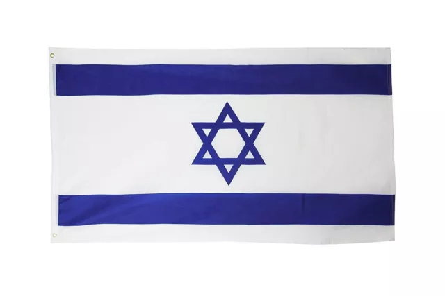 Israel flag 3 x 5 ( super polyester ) Star of David ( new ) 100D