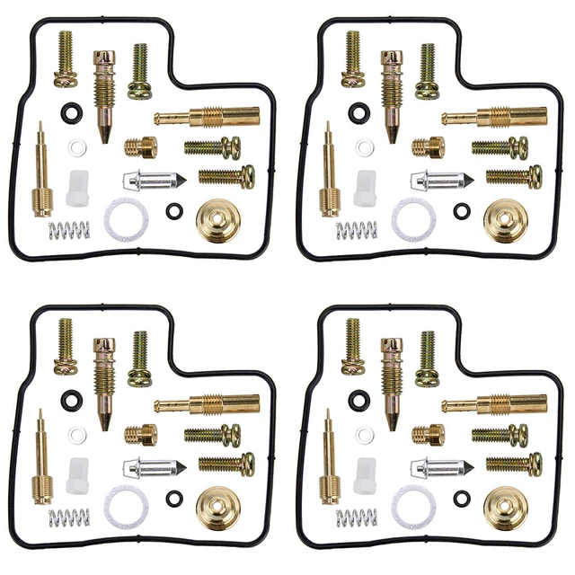 4x Carburetor Repair Kit Air Screw Fit for Honda NT650 Hawk GT650 1988-91 we