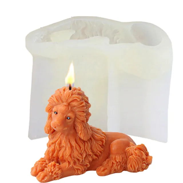 Puppy Candle Silicone Mould, Cute, Pet, Dog, Sculptural, Aesthetic, Candle,  Wax, Silicone Mould, DIY Craft, Supplies, Mold 