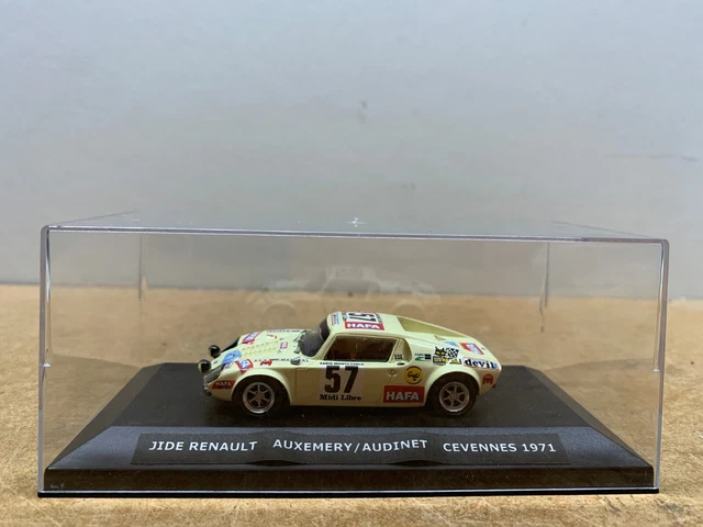 Kit à Monter Quiralu 801 - Jidé 1300/1600 Blanche Métal 1/43 - Rallye 1972