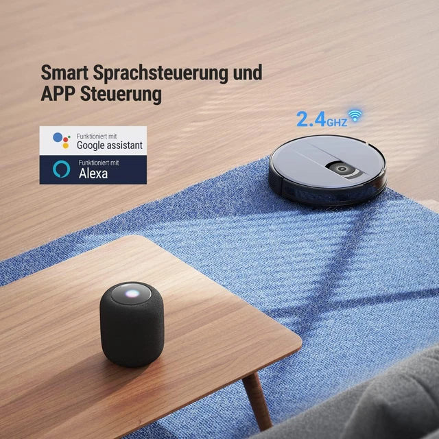 MYBOT X7 PRO - Robotstofzuiger Met Dweilfunctie - 6500PA Zuigkracht Leegt Automatisch Ideaal Voor Huisdieren Zelflerende Robotstofzuiger Met Laadstation Uitgebreide Mapping Lds Laser Navigatie Met Leegstation