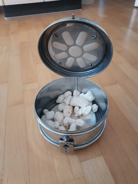 Vintage-Praxisausstattung/selten: Dampf-Sterilisator, Metall-ab Juni 23