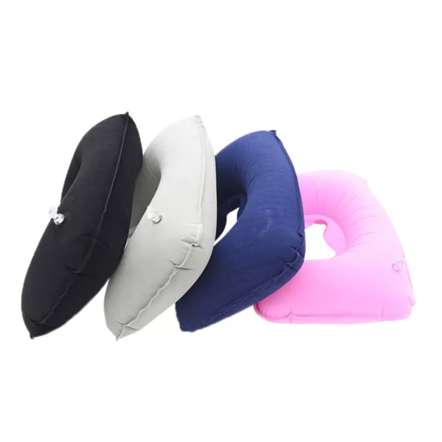 Inflatable Pillow Travel Outdoor Air Cushion Camping Beach Head Rest Support CH