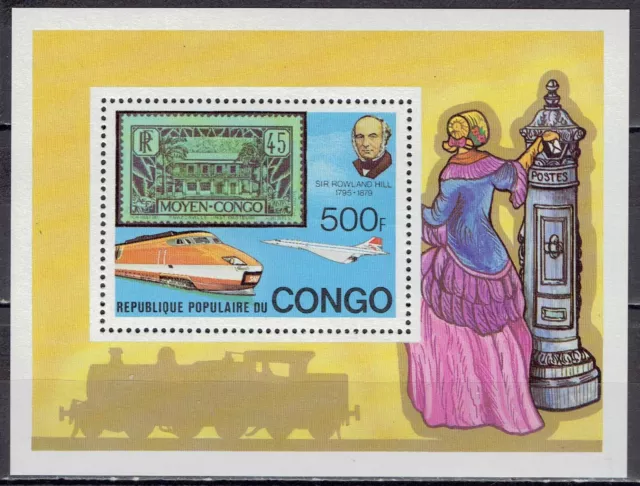 Congo (Braz) - Mi-Nr Block 19 postfrisch / MNH ** (C844)
