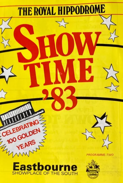 Original 1983 Showtime 83, Russ Conway Theatre Programme