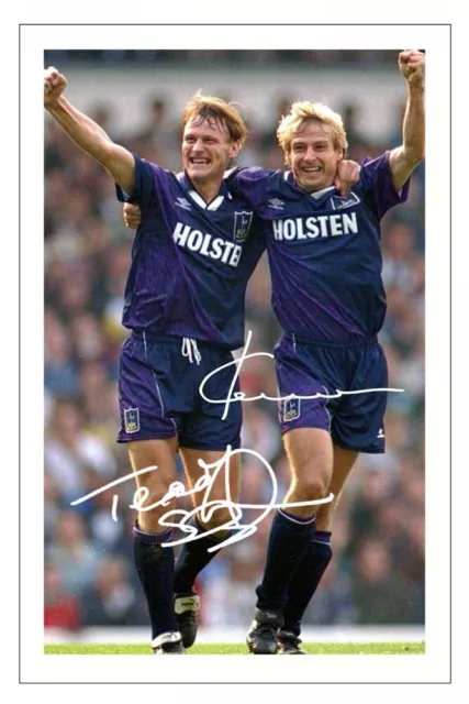 Umbro Tottenham Hotspur 1991-1994 Away Klinsmann 18 Jersey - USED Condition  (Great) - Size XL