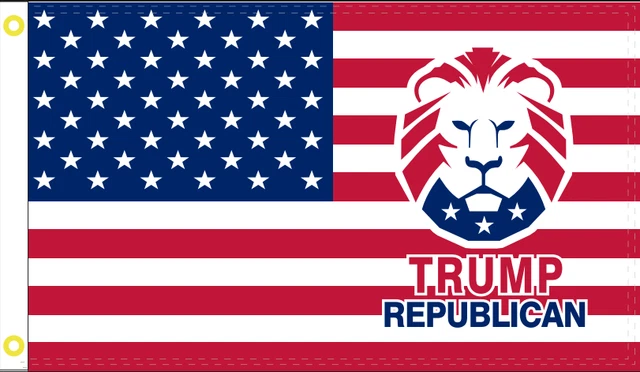 Bandiera Trump 2024 3x5 Piedi 100D | "Trump Won Save America" Multicolore, In Poliestere Nylon