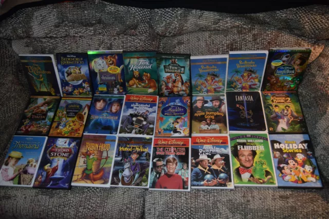 LOT #1 DISNEY CLASSIC MOVIES (Combined SHIPPING AT A REDUCED RATE