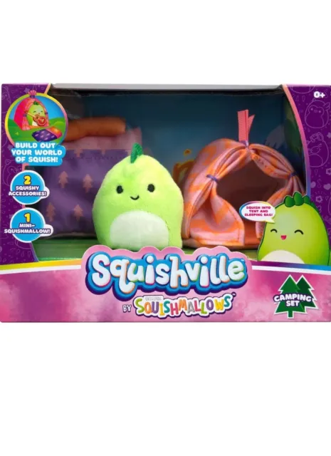 Squishville by squishmallows camping set