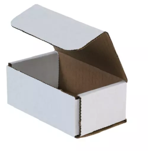 1-450 CHOOSE QUANTITY 5x3x2 Corrugated White Mailers Packing Boxes 5" x 3" x 2"