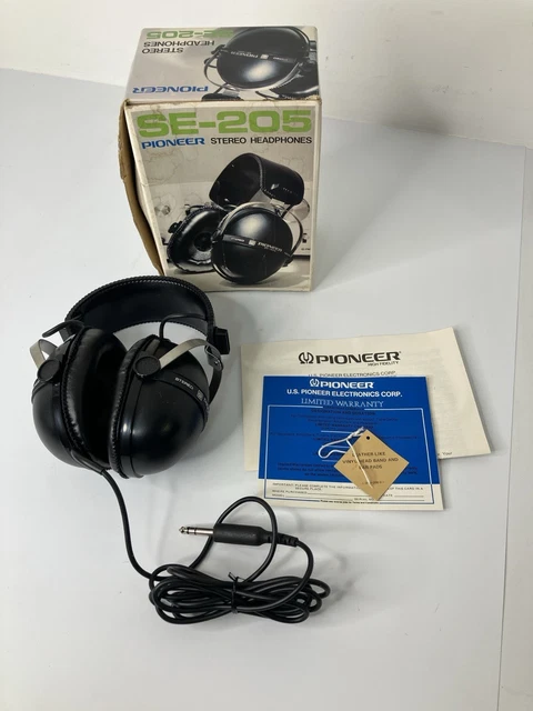 Casque stéréo vintage GE General Electric 7-1600B radio