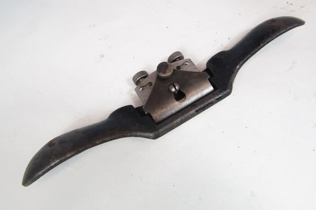 Stanley Spoke shave used. Flat bottom. Adjustable. Stanley blade.