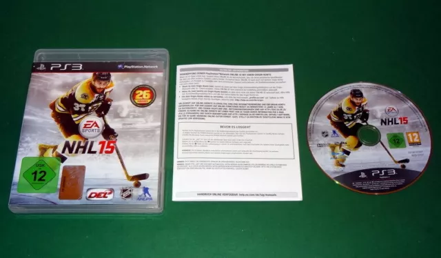 NHL 15 Eishockey mit OVP fuer Sony Playstation 3 PS3