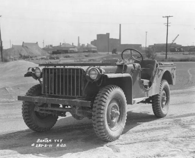 WW2 WWII Photo Early US Army Jeep Bantam BRC-40 1941 World War Two / 3163