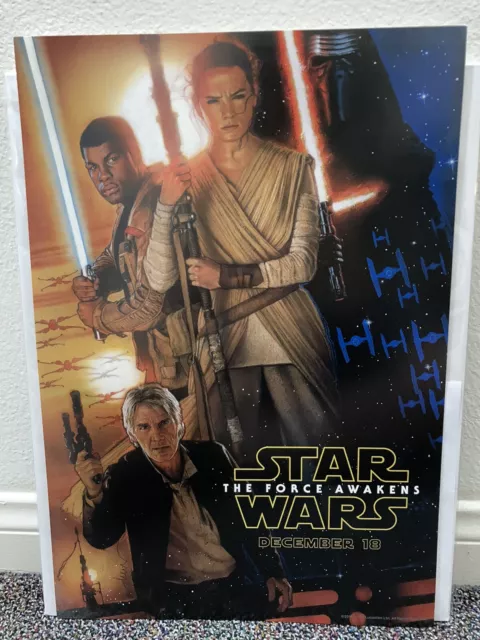 Star Wars Force Awakens Episode Vii Disney D23 Expo Original Movie Poster 2015