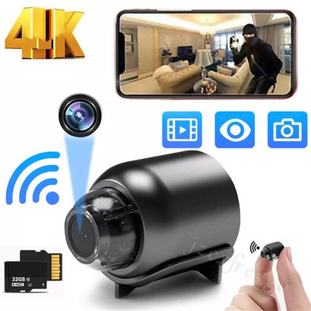 Mini Security Camera 1080P HD Video Motion Night Vision Cam Wifi Camcorder 32GB