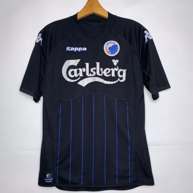 COPENHAGEN 2011 2012 AWAY FOOTBALL SHIRT SOCCER JERSEY KAPPA sz L MEN