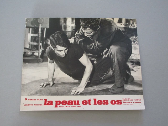 Andre Oumansky Gerard Blain ""Skin And Bones"" Lobby Card Lb4