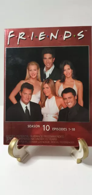 FRIENDS SEASON 10 Episodes 1 18 The Final Season Dvd 2004