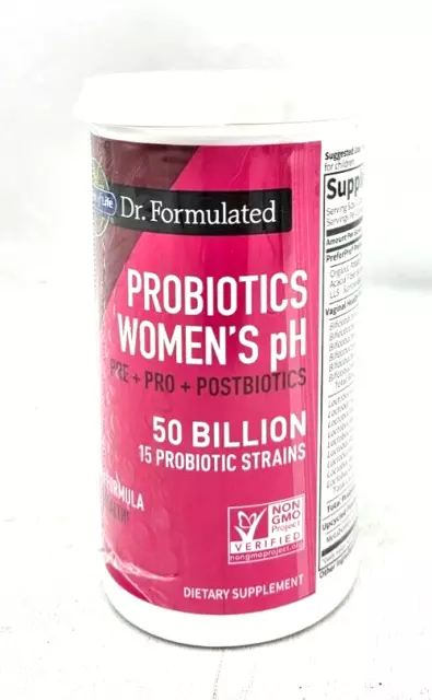 Garden of Life Probiotics Womens pH 30 Capsules 11/2024^ NEW SEALED BOTTLE