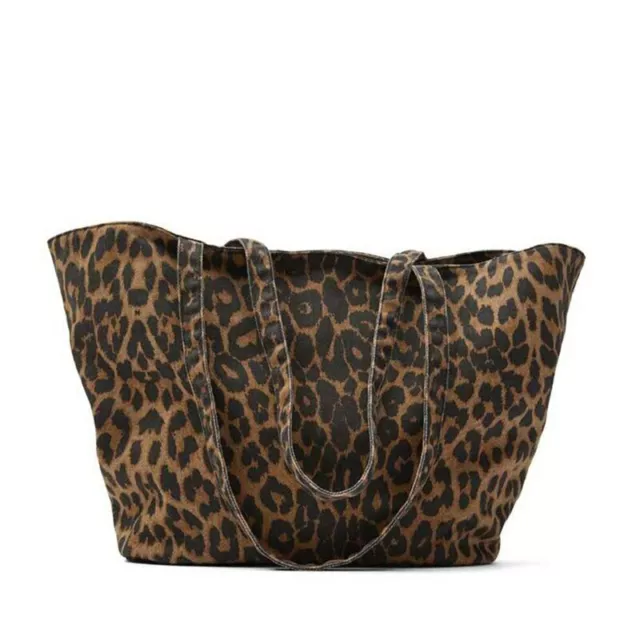 Bolsa de Hombre Diseñador De Veta Leopardo Lujo Para Mujeres Gran Capacidad Moda