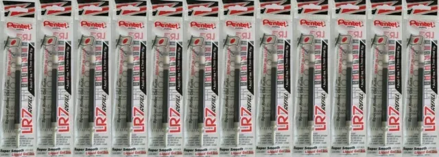 Recambio de rodillo Pentel LR7 para bolígrafo de gel EnerGel, punta de...