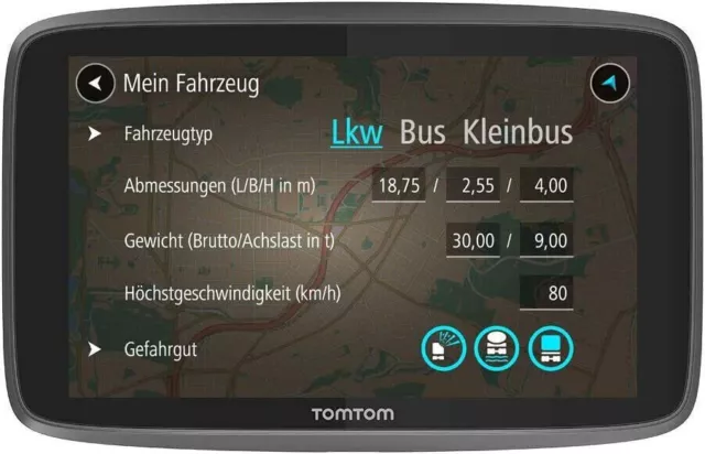 TomTom GO Professional 620, 6 Zoll LKW Navi, WiFi, Lifetime Maps, Traffic, Radar