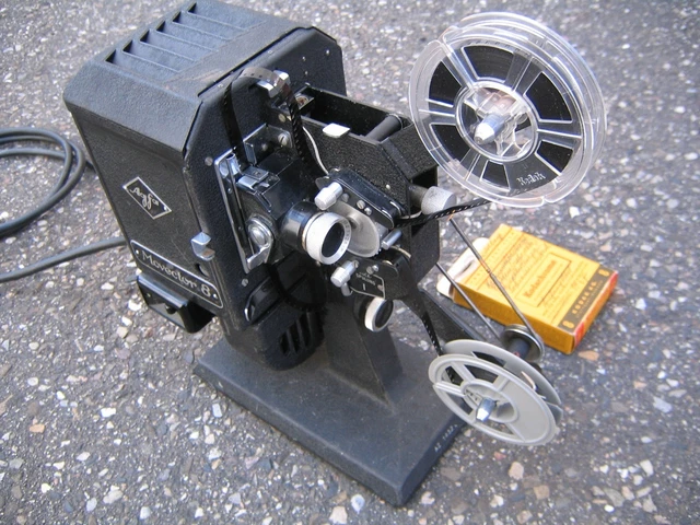 N8 FILMPROJEKTOR AGFA Movector8 + 1Film funktionsfähig getestet intakt ...