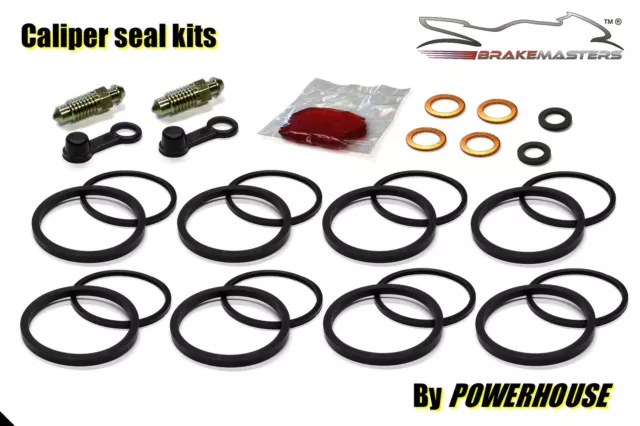 Suzuki GSX-R 1000 front Tokico brake caliper seal repair rebuild kit K3 2003