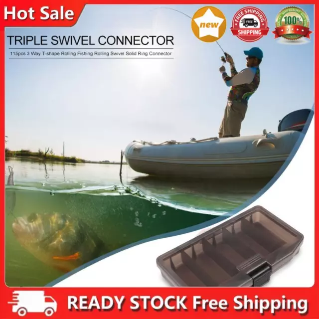 5 Grid Fishing Storage Case Large Capacity Fishing Lure Box Fishing Accessories