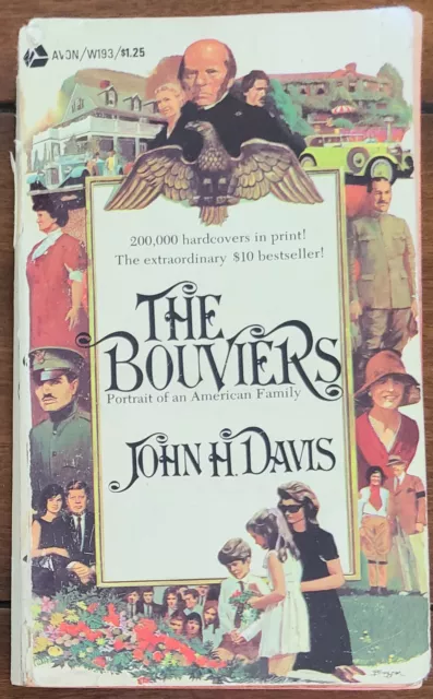 THE BOUVIERS From Waterloo to the Kennedys by John H. Davis (Paperback 1970)