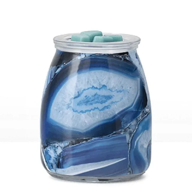 Blue Agate Warmer Full Size Wax Scentsy Warmer New In Box