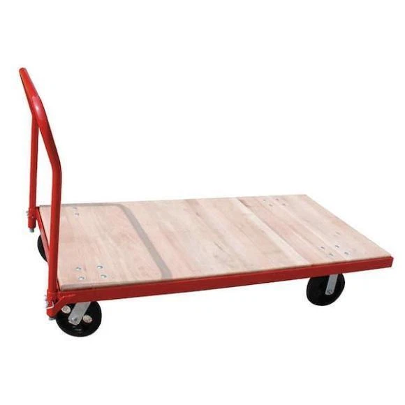 DAYTON Wood Industrial Platform Truck; Unassembled; 1200lb capacity; 4ZZ58C