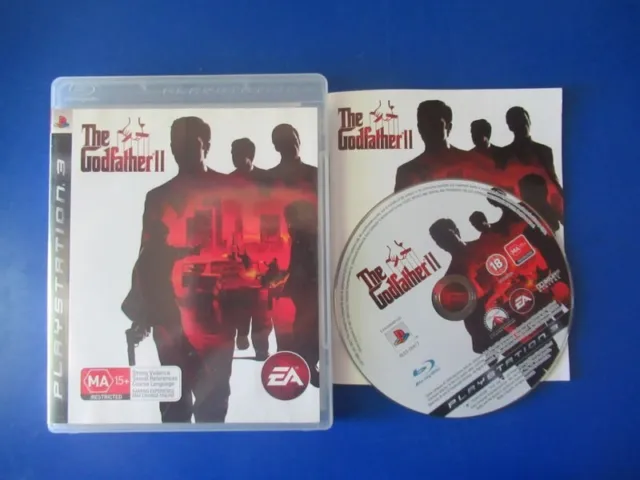 The Godfather II 2 - Sony PlayStation 3 PS3 Games - PAL AUS