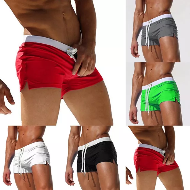 Sexy Men Swimwear Boxers Swimming Trunks Sport Shorts Swim Beach Bathing Pants