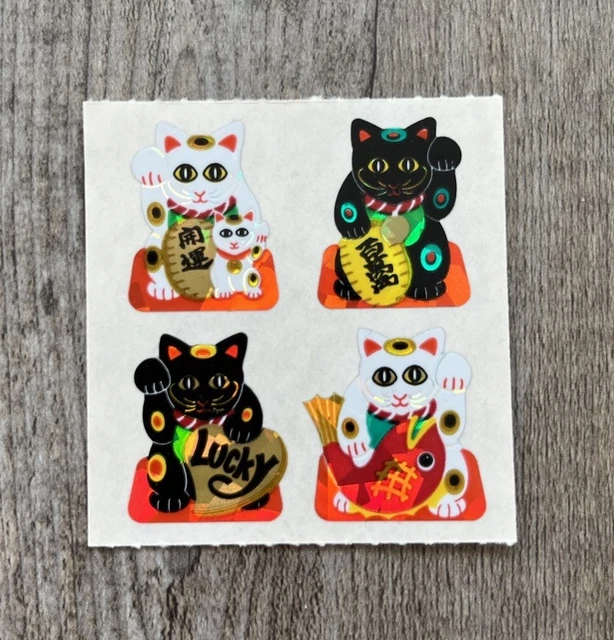 Sandylion Katzen Aufkleber-Set „Hat And Feet“ – Große Essentials-Aufkleber Für Sammelalben & Bastelprojekte