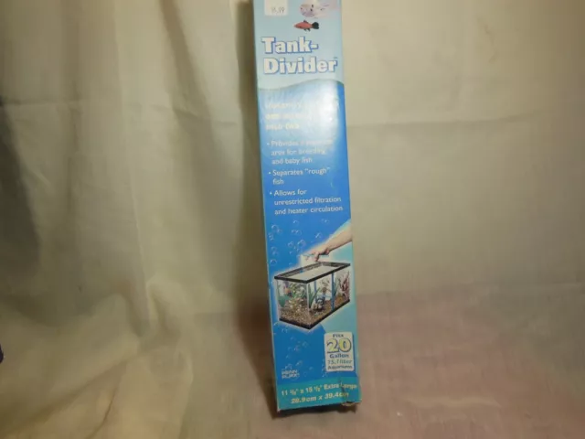 Tank Divider 20 Gallon Aquariums Aqua Life New in Box