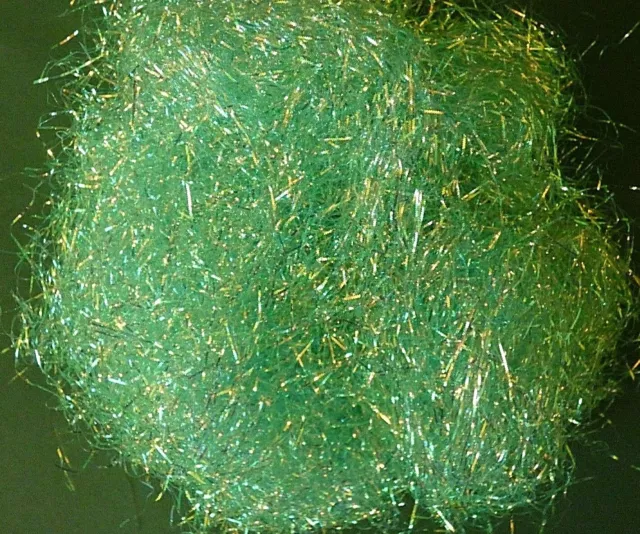 (790,00€/kg) 5 g Deko Glitzer-Gras MINT-irisierend : Basteln, Verpacken, Deko