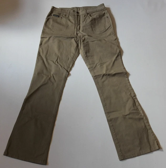 DKNY Jeans Stretch W 30 come Nuovo Verde