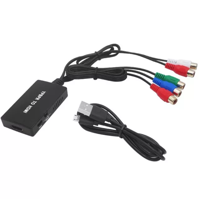 Adapter YPBPR To HDMI Converter YPbPr-compatible To HDMI Audio Output Adapter
