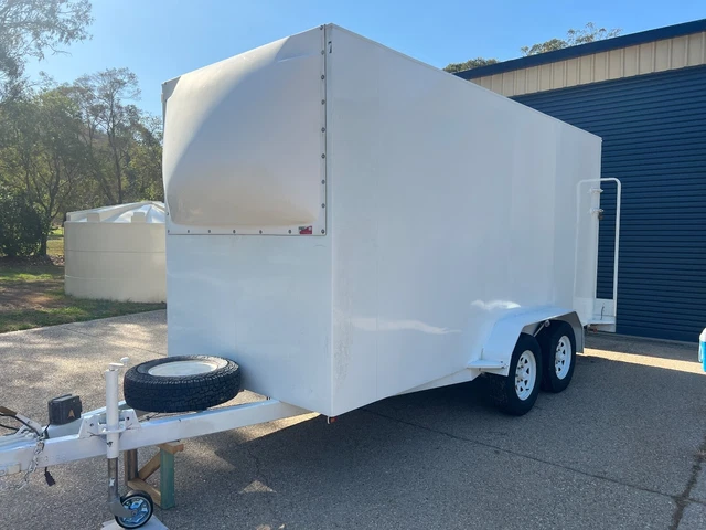 tanduem box trailers