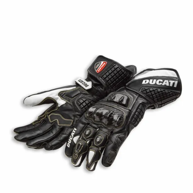 Official Ducati by Spidi Corse C3 Leather gloves (**CLEARANCE SALE**)