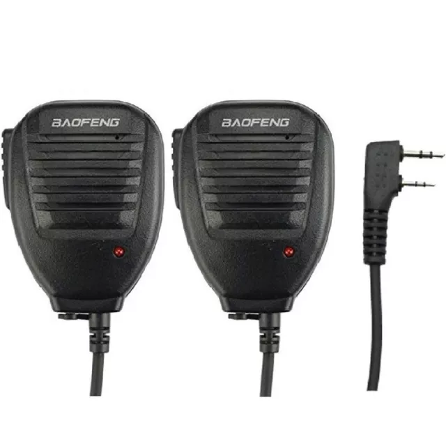 Two Way Speaker Handheld Mic 7.5 x 5.5cm BF-S112 Walkie Radio UV-5R Hot Sale