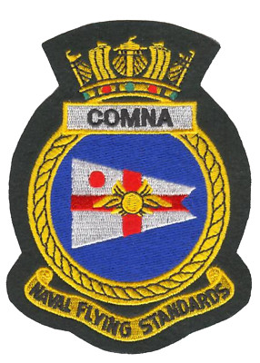 Crest 854 Nas Navale Aria Squadrone Reale Blu Navy Faa Crest Mod Patch Ricamato 