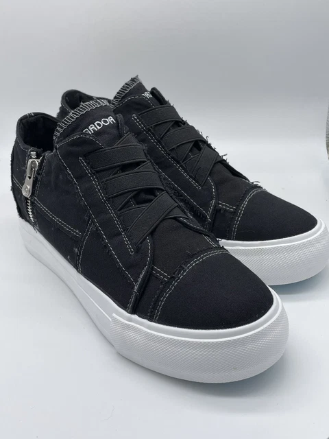JENN ARDOR 8.5 Sneakers Hidden Heel Ankle High Platform Walking Shoes for Women