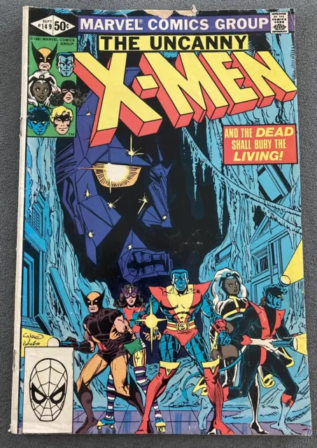 Uncanny X-Men #149 Marvel Comics Wolverine Storm Nightcrawler Combined Ship